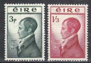 Ireland Execution Of Robert Emmet (Scott # 149-50) MNH-VF