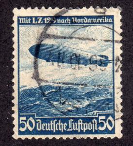 Germany C57 - Used-H - Zeppelin - scv $0.45