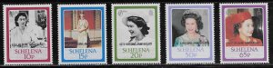 St Helena Scott #'s 488 - 492 MNH