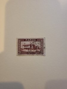 Stamps French Morocco Scott #130 used