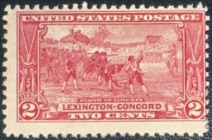 Scott #618 1925 2¢ Lexington-Concord Birth of Liberty MNH OG