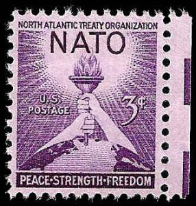 # 1008 MINT NEVER HINGED NATO