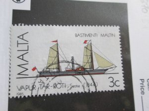 Malta #670 used  2022 SCV = $0.25