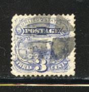 U.S. - Scott #114, Used, Cat. $20.00