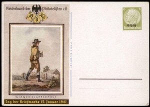 Germany RdP WWII Occupied Elsass Alsace Private GSK Postal Card Cover G68619