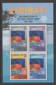 Kiribati 887a Souvenir Sheet MNH VF