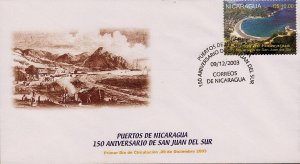 NICARAGUA SAN JUAN del SUR Sc 2423 FDC 2003