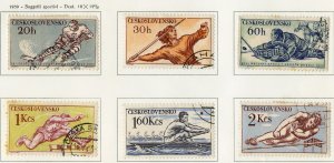 CZECHOSLOVAKIA 897-902 USED  BIN $1.50