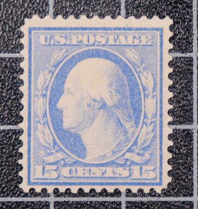 Scott 340 - 15 Cents Washington - OG MH Nice Stamp SCV - $67.50