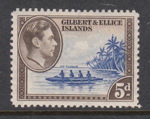 Gilbert and Ellice 46 Boat MNH VF