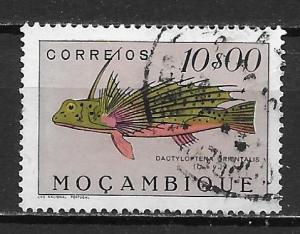 Mozambique 351 10e Fish Used