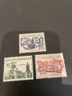 Czechoslovakia sc 1485-1487 u comp set