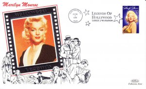 Benham (U.K.) Uo FDC #2967 Marilyn Monroe Hollywood LOBEX Show California 1995