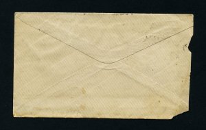 # 158 cover Warren Stationer, Boston, MA to Noron, MA - 10-6-1870s