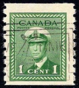 Canada Scott # 263 Used Coil Stamp. All Additional Items Ship Free.