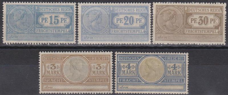 Germany Frachtstempel (Freight) Tax Due MNH  (B3818)