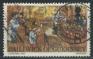 Guernsey 1982 - 8p Christmas - SG263 used