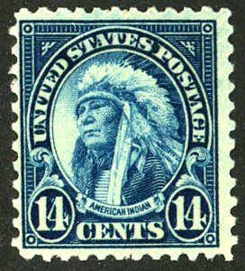 U.S. #565 MINT OG NH