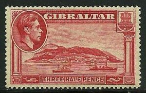 Gibraltar # 109, Mint Hinge.