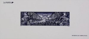 1995 France Champs Elysees Proof X852-