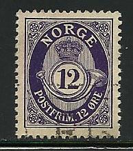 Norway # 82, Used