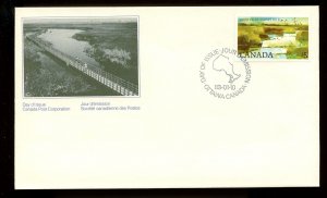 ?1983 National Parks $5.00  FDC cover Canada