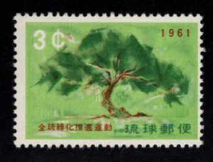 RYUKYU Islands Scott 88 MNH** 1961 Pine Tree stamp