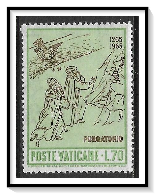 Vatican City #412 Dante Alighieri Anniversary MNH