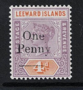Leeward Islands SG# 17 Mint Light Hinged - S19032