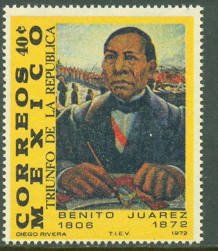 MEXICO 1044 Benito Juarez Death Centennial. MINT, NH. VF.