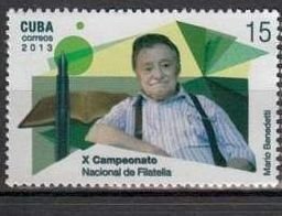 CUBA Sc# 5447 FAMOUS PEOPLE Marlo Benedetti   15c   2013 MNH