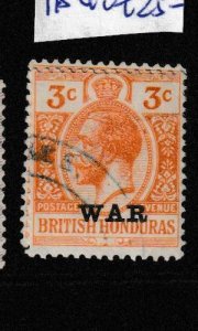 British Honduras War Tax KGV 3c SG 118 VFU (10ggz)