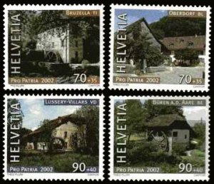 Scott #B664-7 Old Buildings MNH