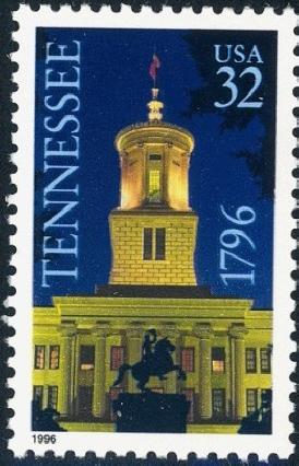 3070 Tennessee F-VF MNH single stamp