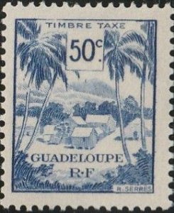 Guadeloupe , #J40 Unused , From 1947