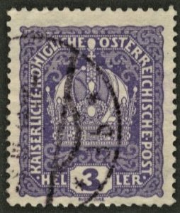 AUSTRIA - SC #145 - USED - 1916 - Austria493DM01