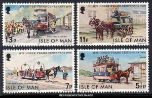 Isle of Man Scott 82-85 Mint never hinged.