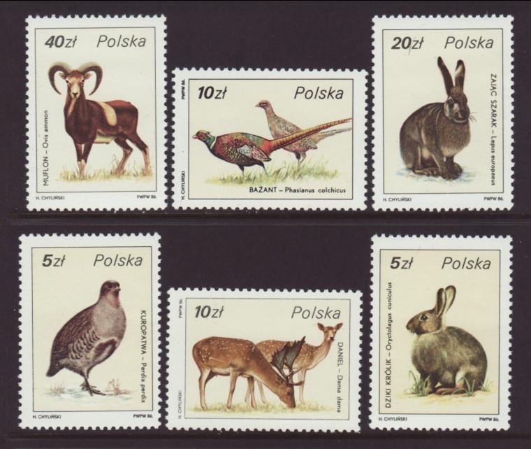 Poland 2719-2724 Animals MNH VF