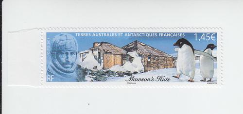 2013 FSAT Mawson's Huts Penguins (Scott NA) MNH