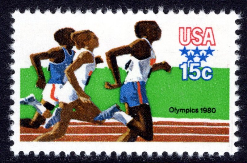 1791 MNH single Olympic Games - Running; no per item S&H fee