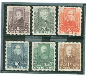 Austria #B93-B98 Unused Single (Complete Set)