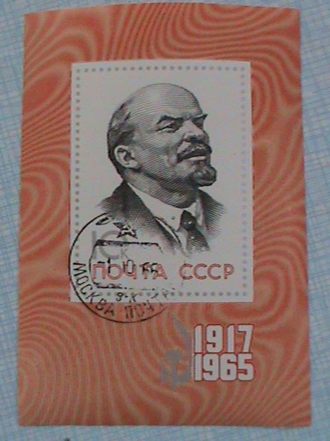 RUSSIA STAMP:1965-SC#3113-  48TH ANNIVERSARY OF THE OCTOBER REVOLUTION CTO S/S