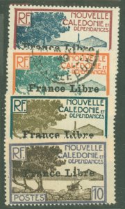 New Caledonia #219-222