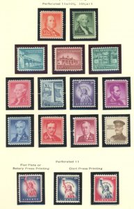 U.S. #SET/MIXED CONDITION 