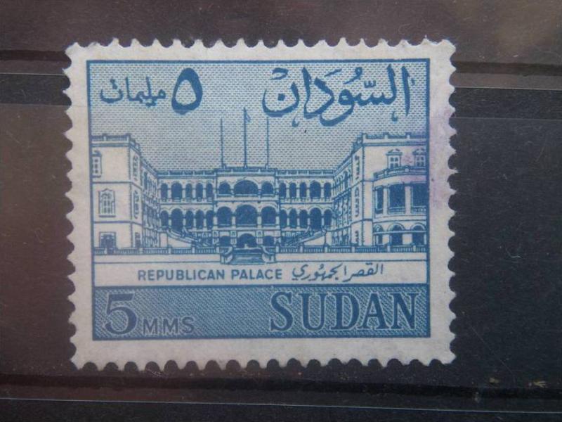 SUDAN, 1962, used 5m, Palace Scott 146