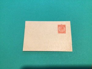 King George V one penny newspaper wrapper unused A10589