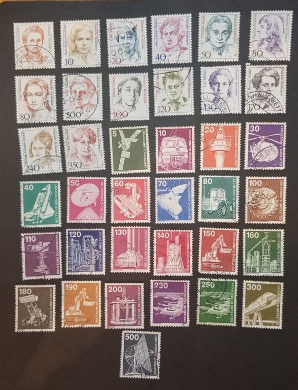 GERMANY DDR Used Stamp Lot T3346