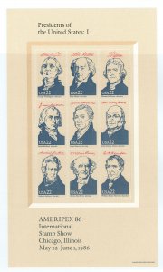 United States #2216 Mint (NH) Souvenir Sheet