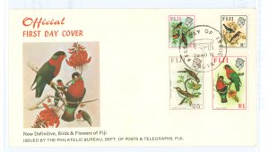 Fiji 306/319 1988 U/A birds, flowers