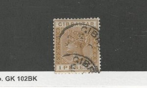 Gibraltar, Postage Stamp, #36 Used, 1889